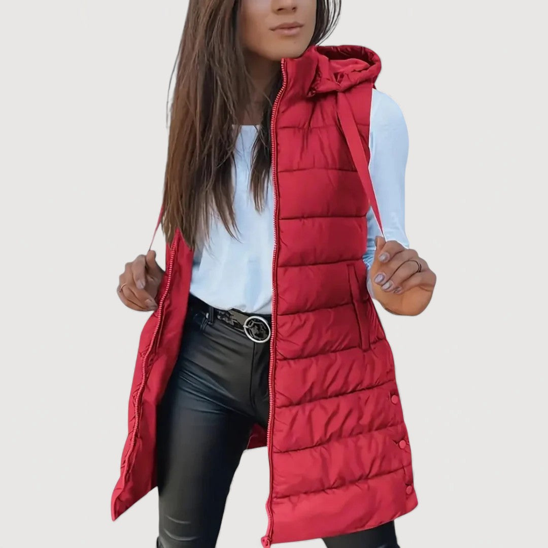 Lightweight Hooded Everyday Puffer Vest