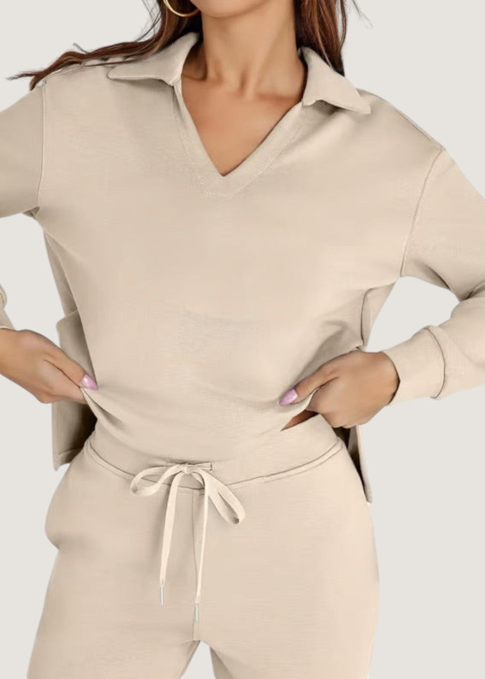 Relaxed Two-Piece Lounge Set