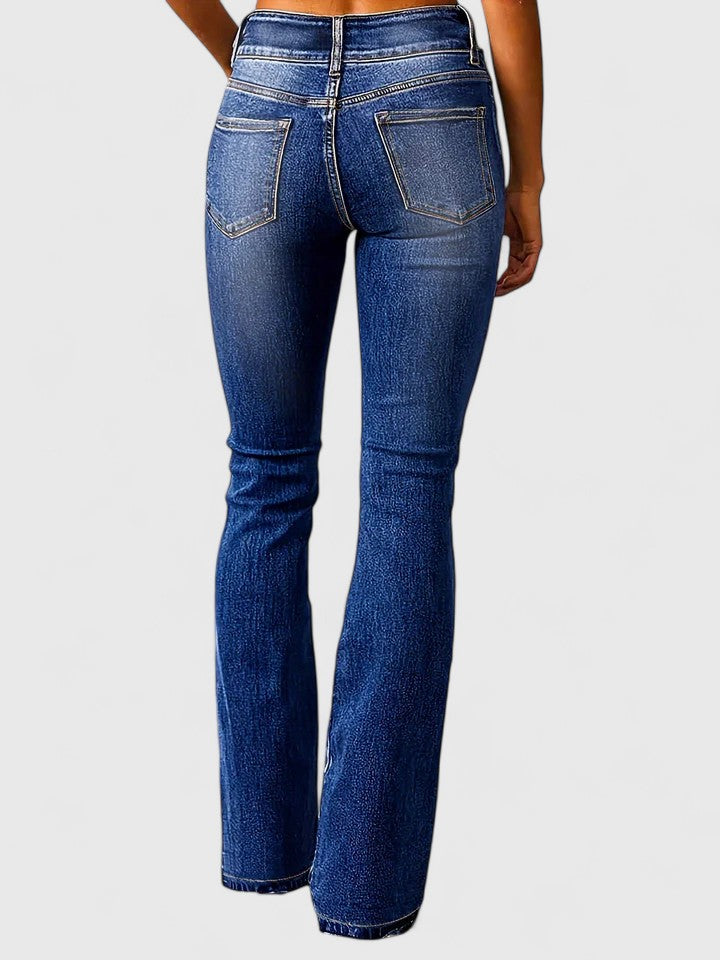 Relaxed Flared Everyday Denim Jeans
