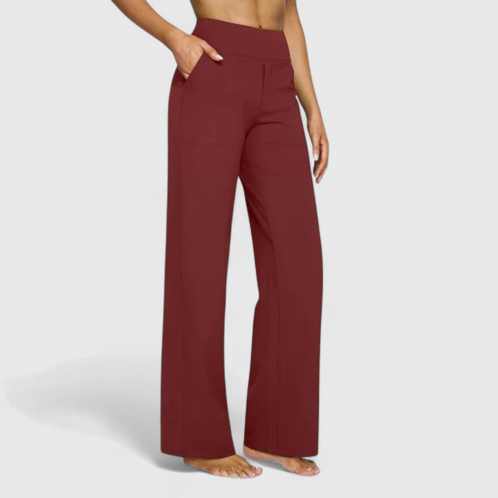 Elegant Everyday Straight-Leg Pants
