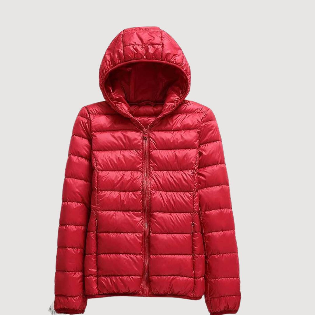Lightweight Everyday Hooded Puffer Jacket