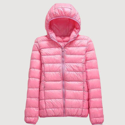 Lightweight Everyday Hooded Puffer Jacket