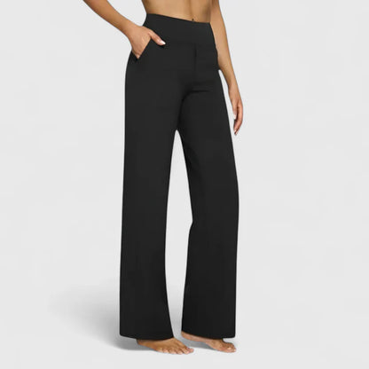 Relaxed Elegant Straight-Leg Pants