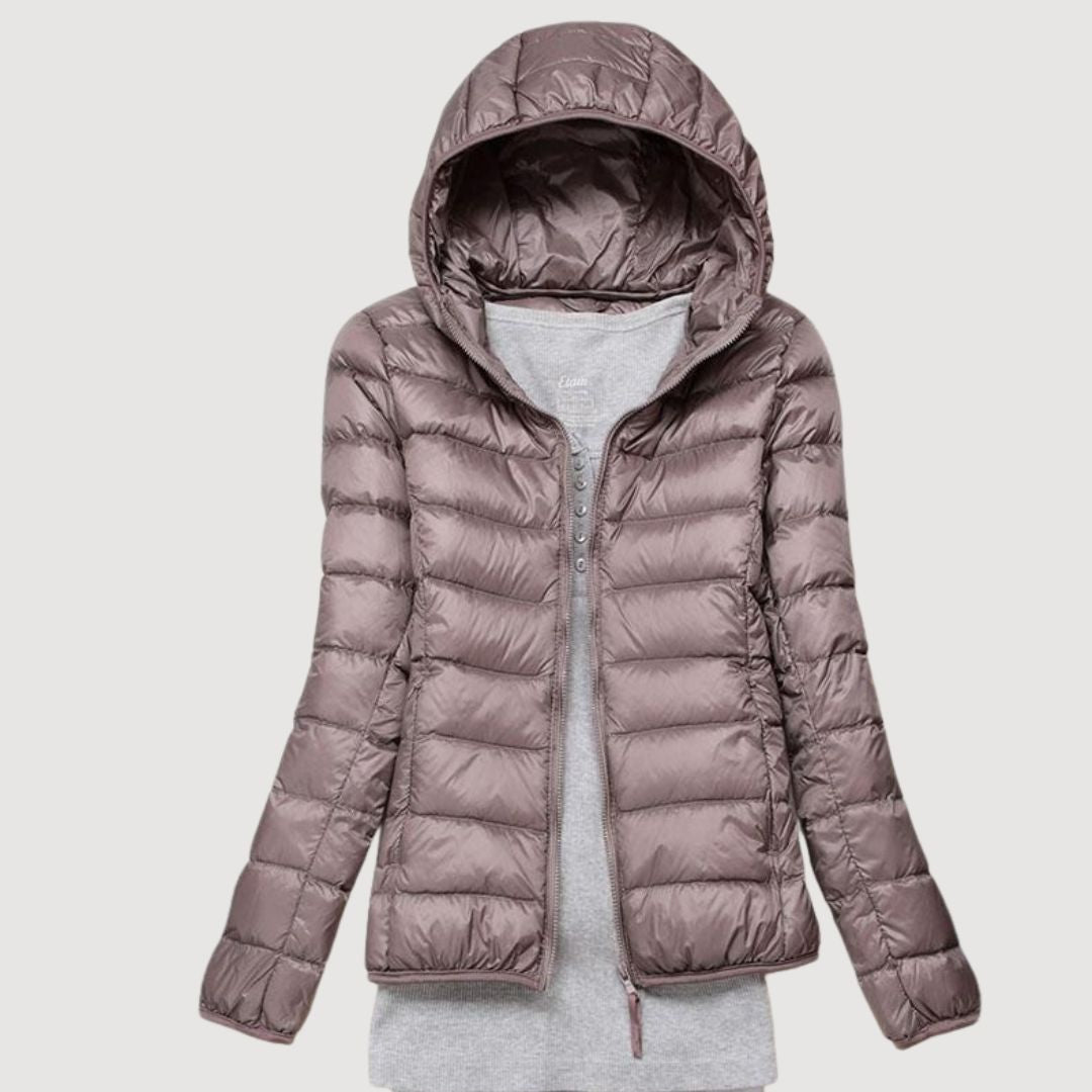 Lightweight Everyday Hooded Puffer Jacket