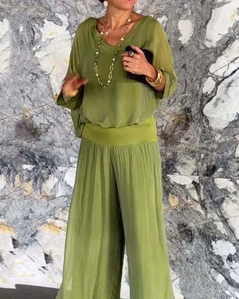 Breezy Bohemian Two-Piece Set