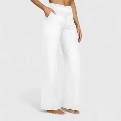 Relaxed Elegant Straight-Leg Pants