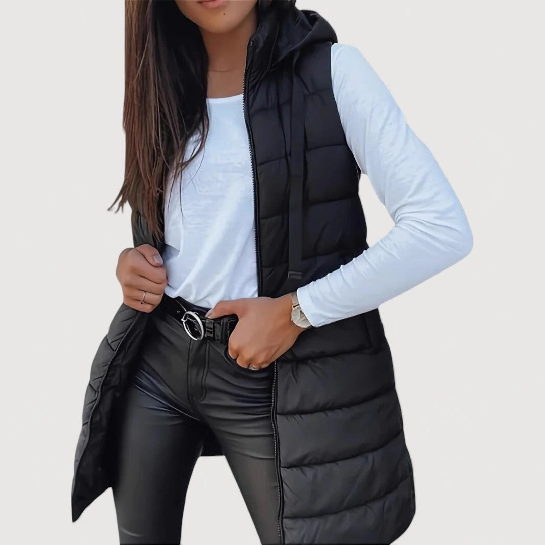 Lightweight Hooded Everyday Puffer Vest