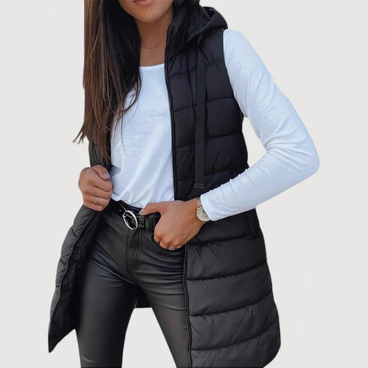 Lightweight Hooded Everyday Puffer Vest