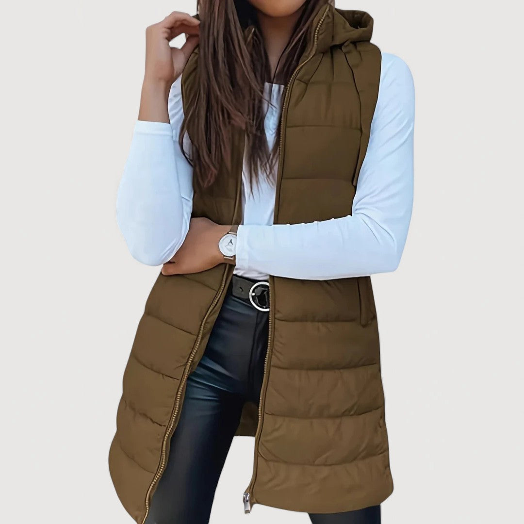 Lightweight Hooded Everyday Puffer Vest