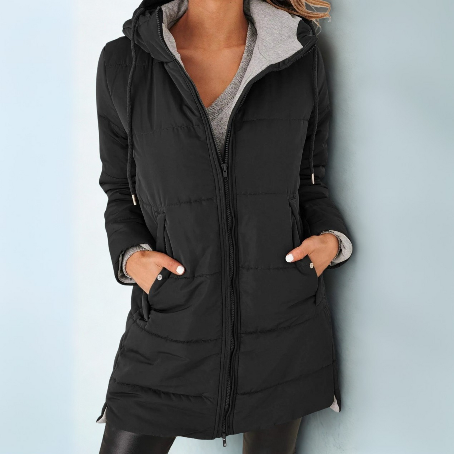 Comfortable Everyday Hooded Puffer Coat
