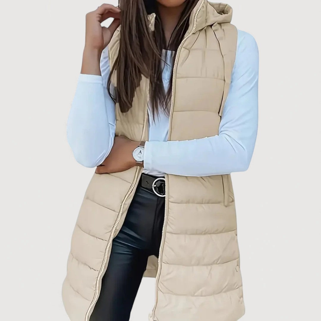 Lightweight Hooded Everyday Puffer Vest