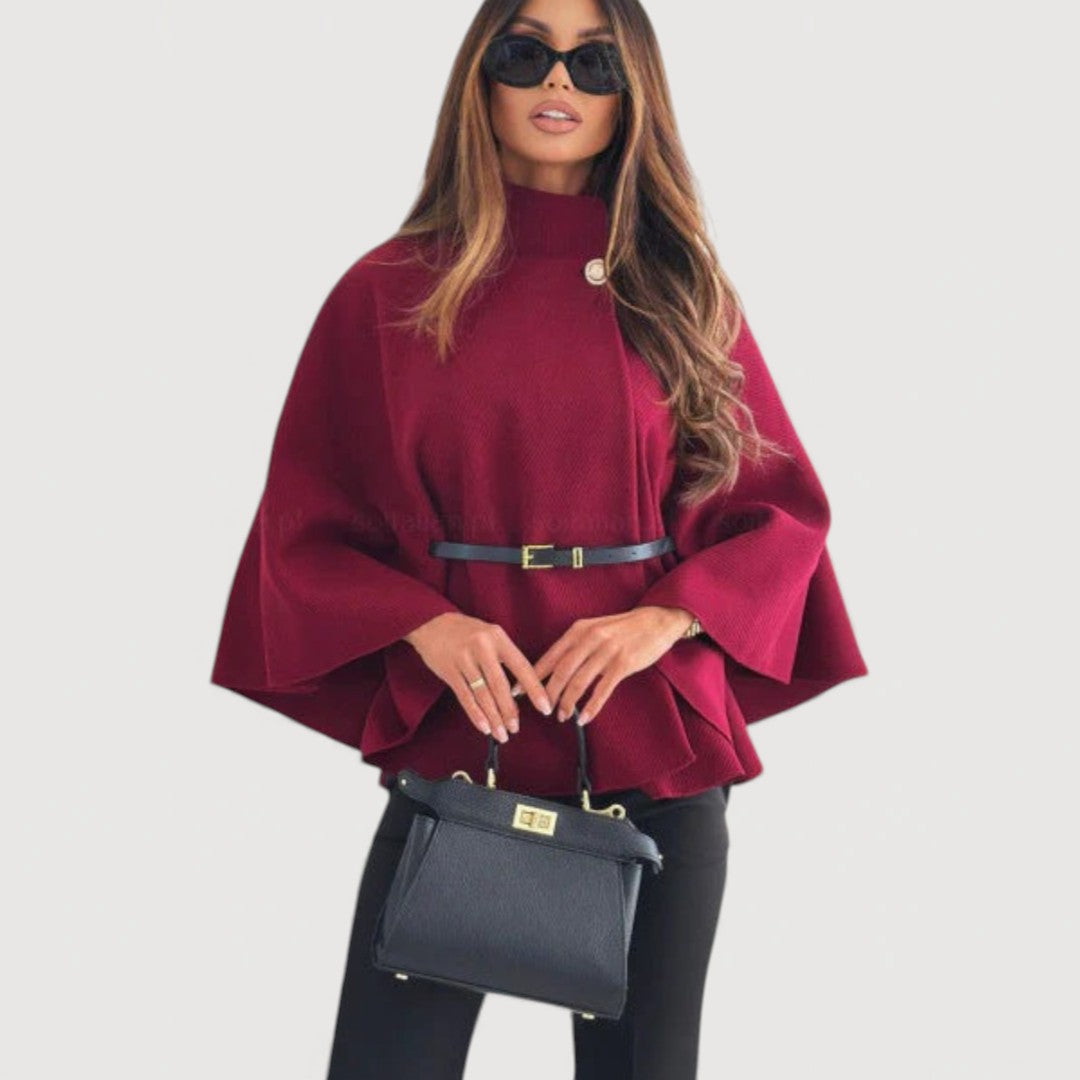 Elegant Relaxed Cape-Style Top