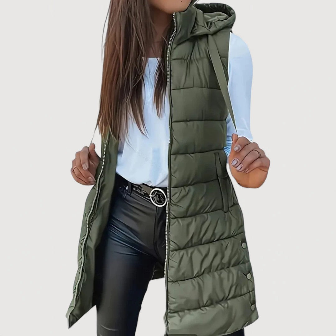 Lightweight Hooded Everyday Puffer Vest