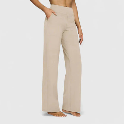 Relaxed Elegant Straight-Leg Pants