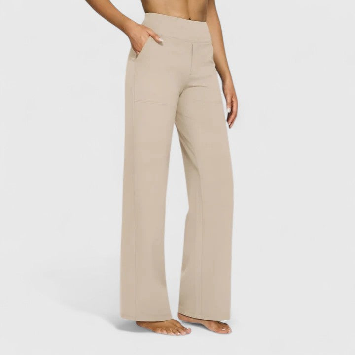 Elegant Everyday Straight-Leg Pants