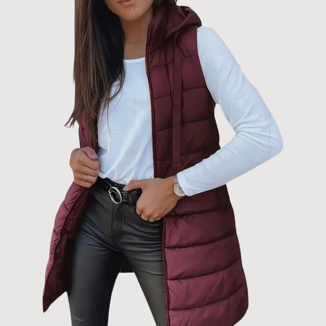 Lightweight Hooded Everyday Puffer Vest