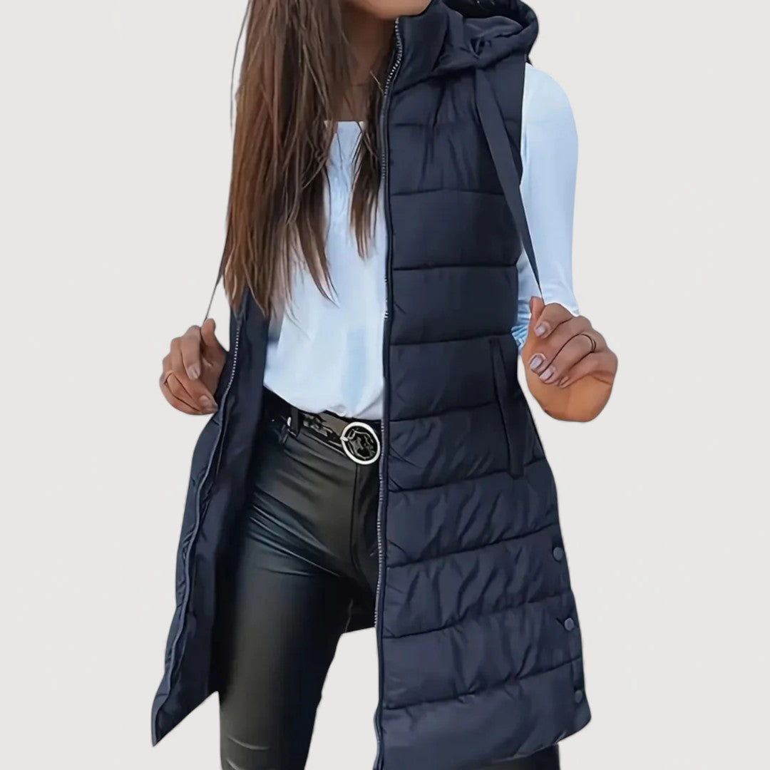 Lightweight Hooded Everyday Puffer Vest