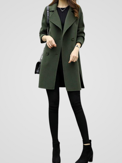 Elegant Everyday Casual Long Coat