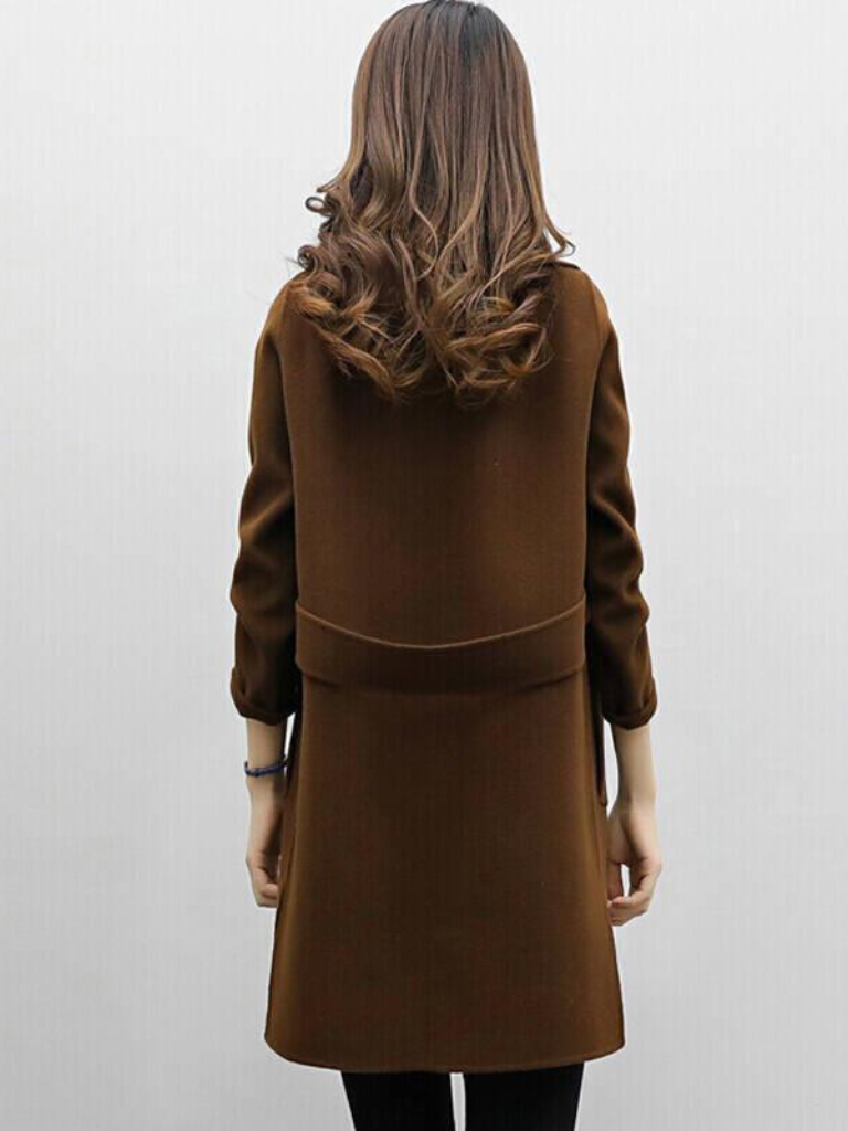 Elegant Everyday Casual Long Coat