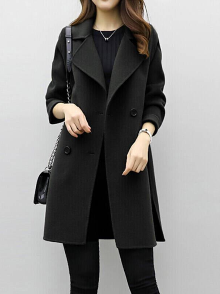Elegant Everyday Casual Long Coat