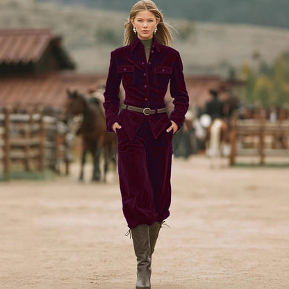 Elegant Matching Set for Easy Style