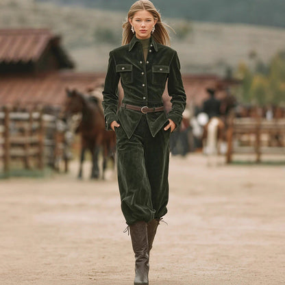 Elegant Matching Set for Easy Style