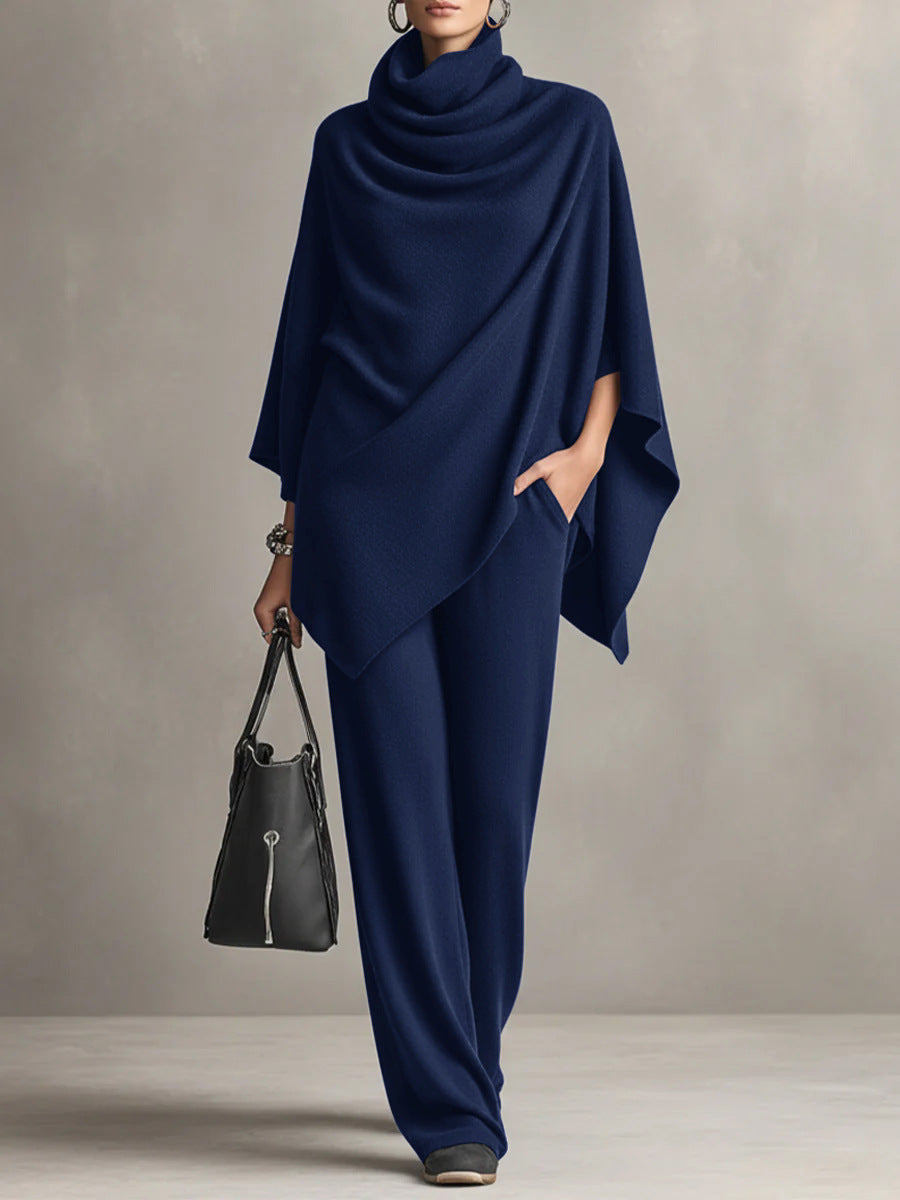 Draped Two-Piece Elegant Set