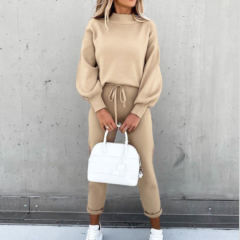 Soft Knit Two-Piece Comfort Set