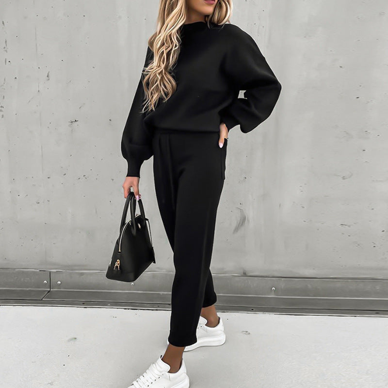 Soft Knit Two-Piece Comfort Set