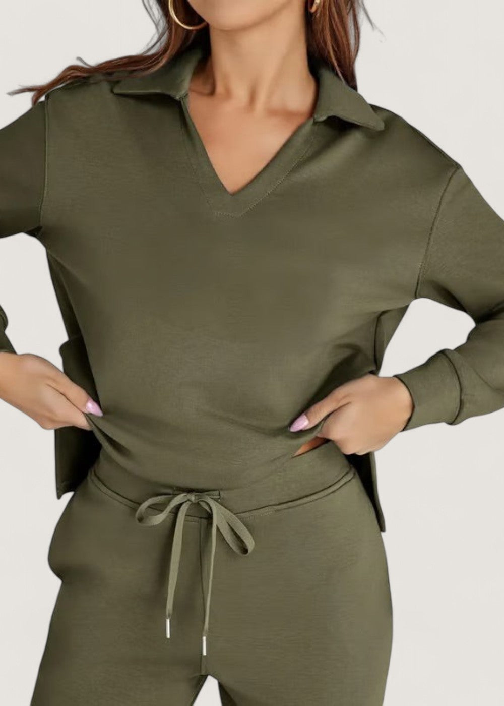 Relaxed Two-Piece Lounge Set