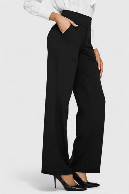 Elegant Everyday Straight-Leg Pants