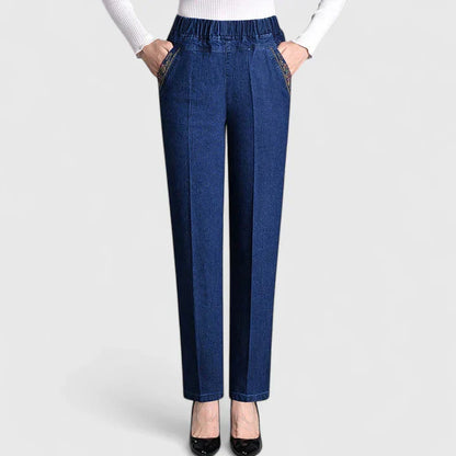 Comfort Waist Straight-Leg Everyday Pants