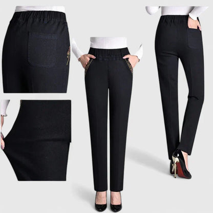 Comfort Waist Straight-Leg Everyday Pants