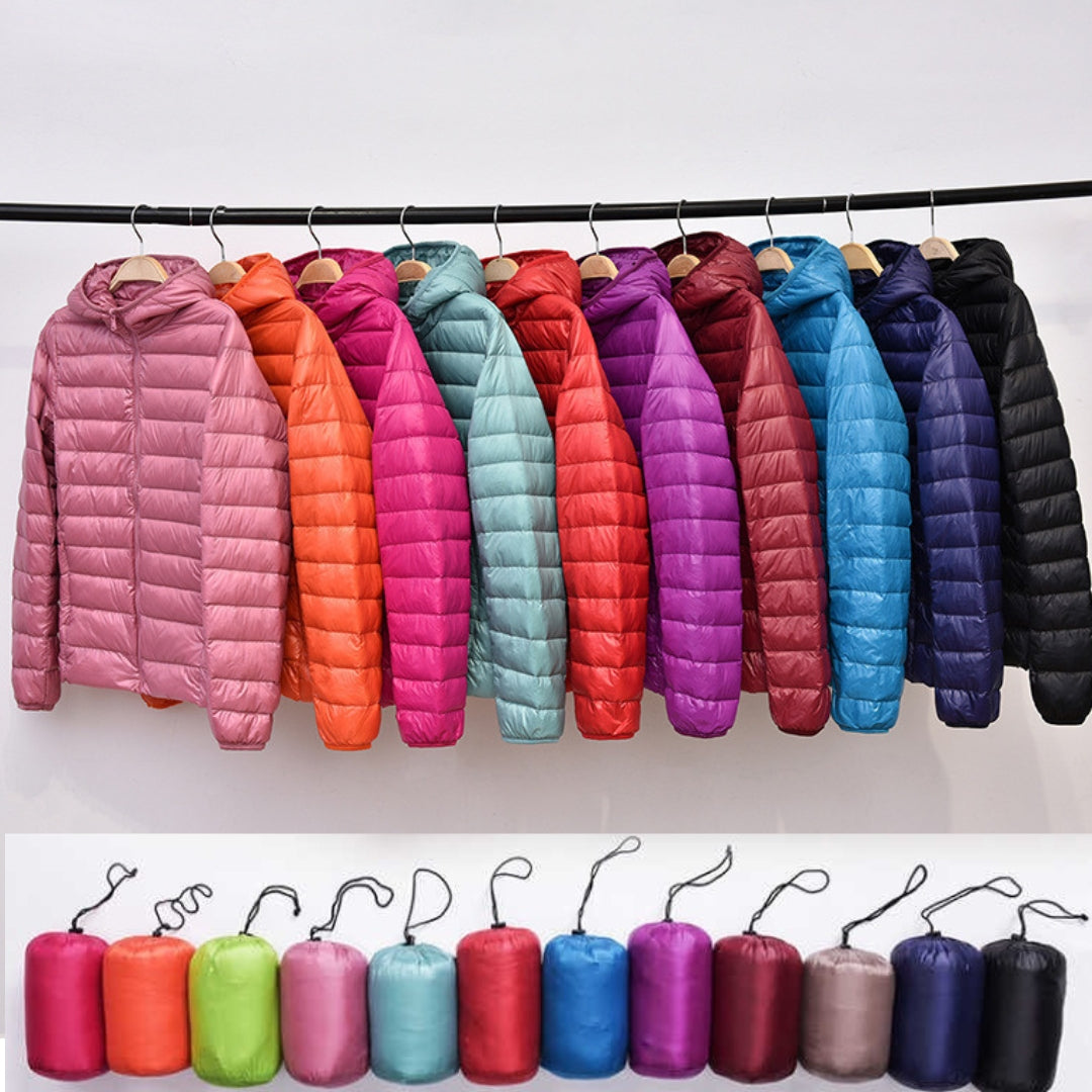 Lightweight Everyday Hooded Puffer Jacket